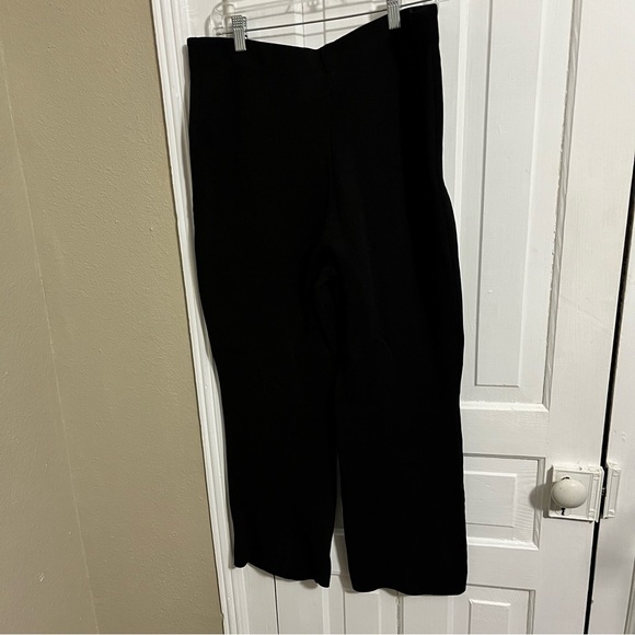 Tuckernuck Pull On Knit Pants Plus Size XXL Black W2 - Picture 4 of 9